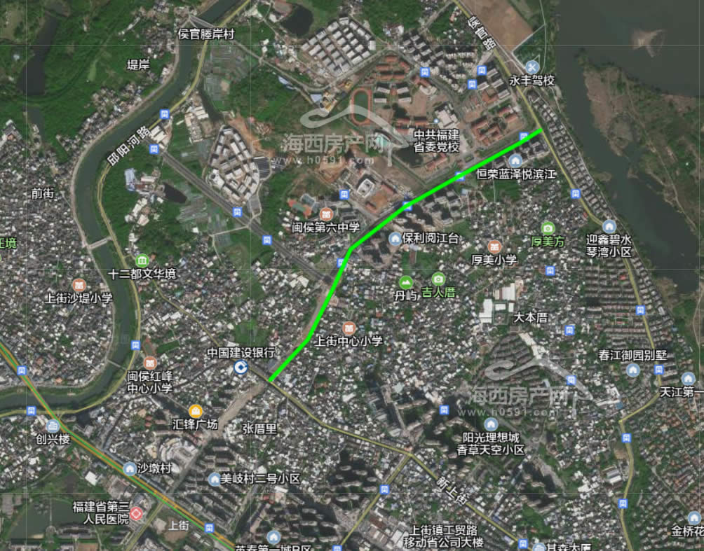 投资6412万元！大学城一道路将提升改造全长2662米(图1)