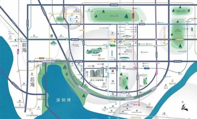 深圳顶奢新标杆！新天石厦铭苑售楼处发布：新天石厦铭苑官方首发(图2)
